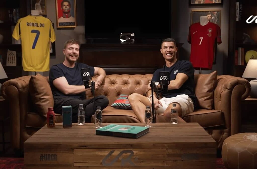 CR7 Meets MrBeast Podcast