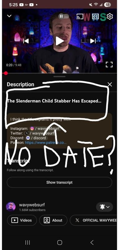 YouTube features disappear