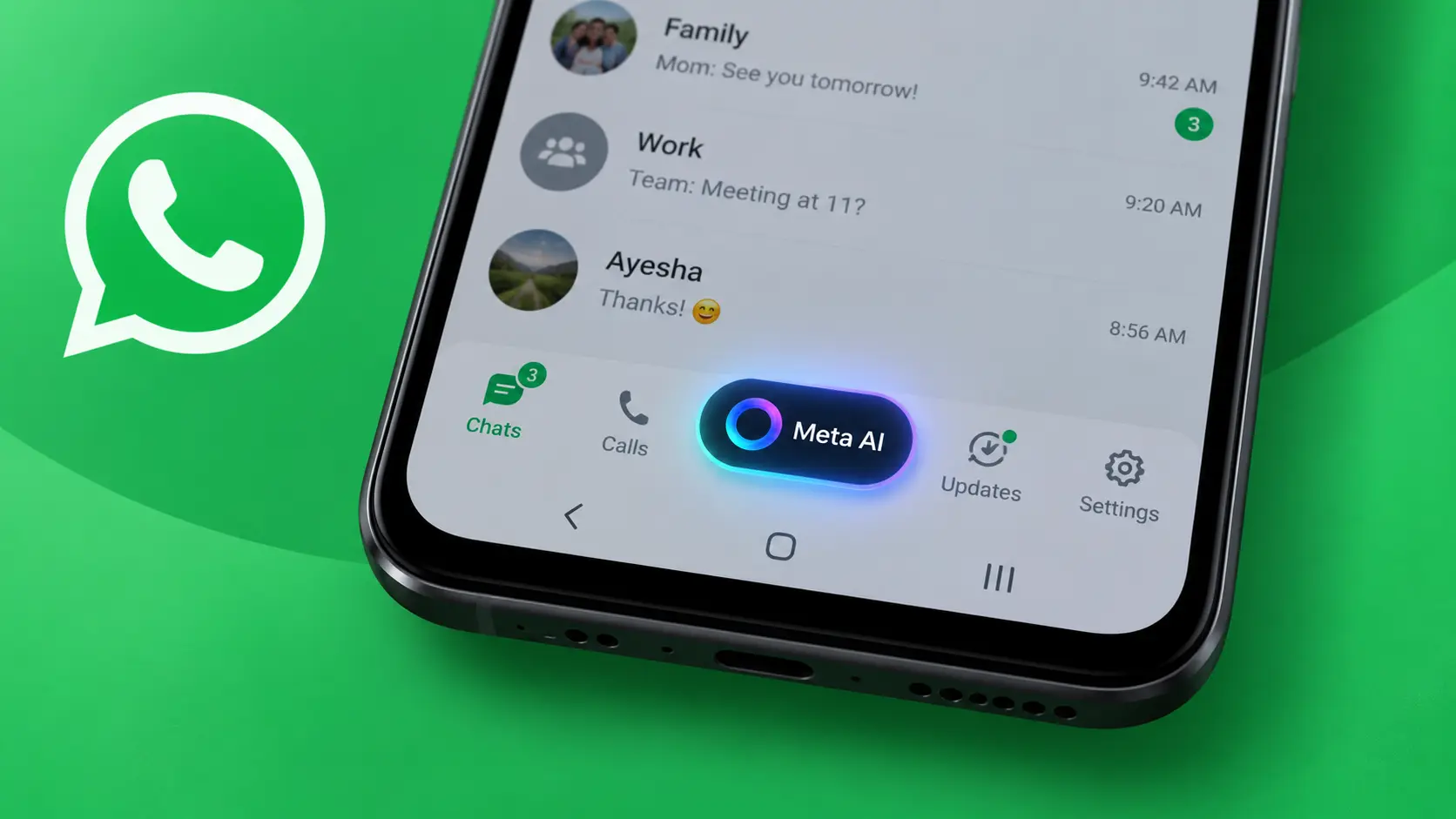 WhatsApp Android Redesign